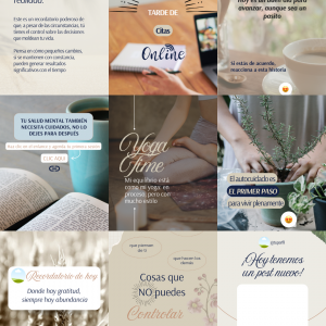 Diseños de propuestas de historias + las portadas de las historias destacadas