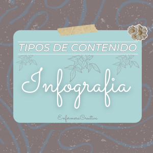 Infografía sobre los diferentes tipos de contenido
