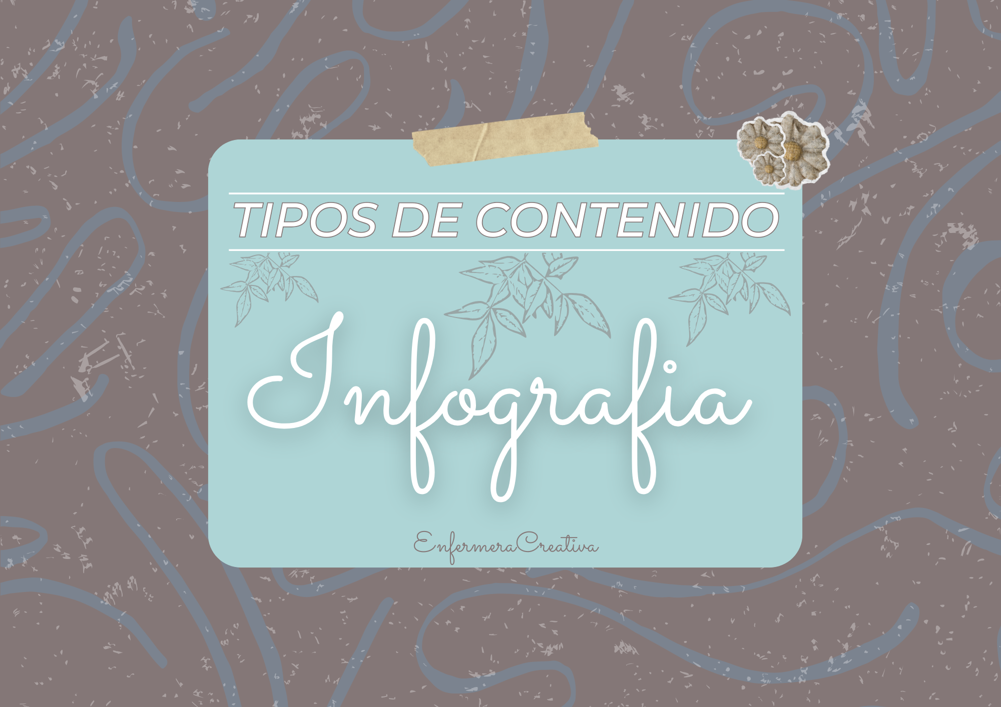 Infografía sobre los diferentes tipos de contenido