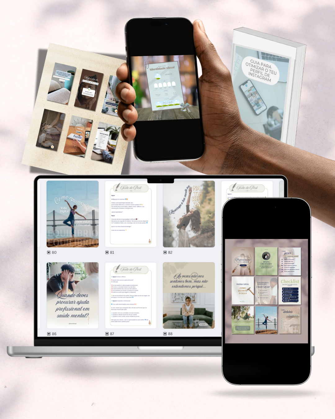 Pack de templates para profissionais de saúde mental